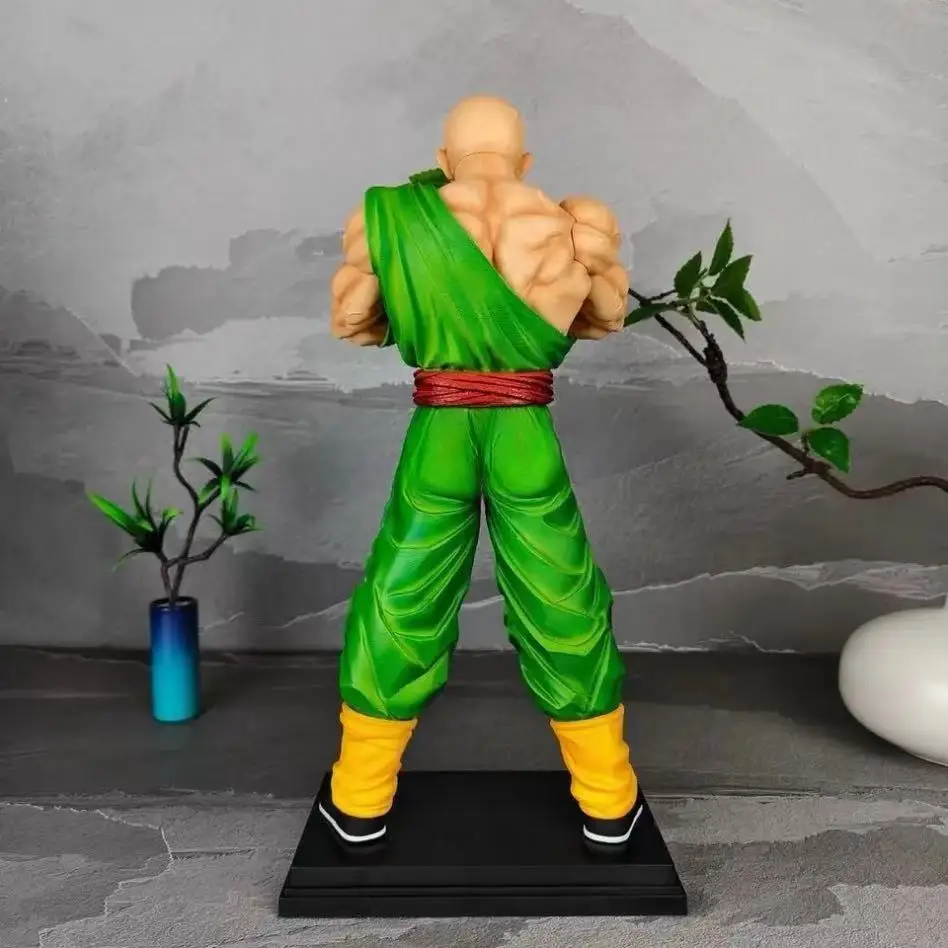 Dragon Ball Z Tien Kendhan Action Figure, Anime Statue, Tien Kendhan, Kikoho, Collection Model Toys Gifts, 32cm, 12.6"