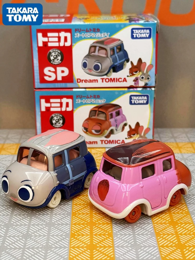TAKARA TOMY Tomica Disney Character Cars Set - Tigrou Winnie l'ourson Princesse Mickey Toy Modèles pour Enfants Cadeau de Noël