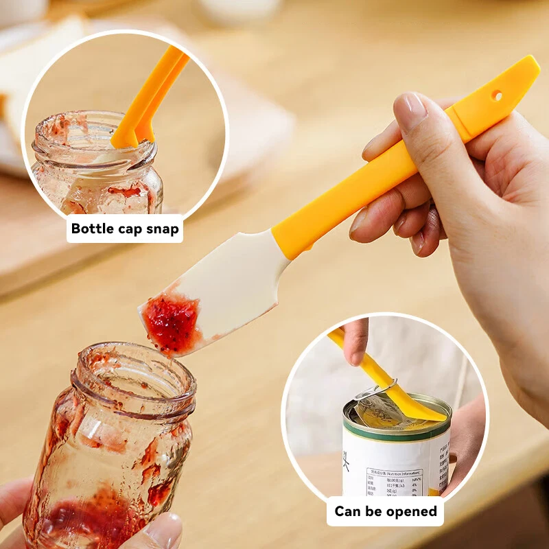 

Silicone Butter Spatula Jam Spreader for Breakfast Bread Spread Kitchen Gadgets BPA-free Heat Resistant NonStick Baking Spatula