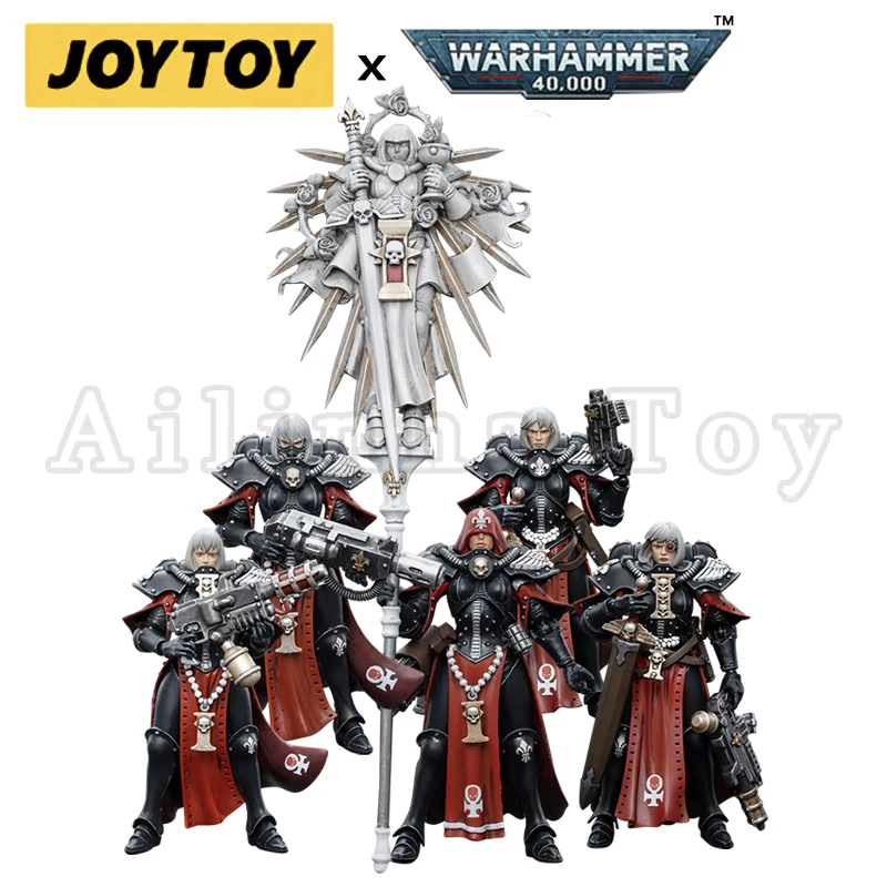 Joytoy 1/18 figura de ação 40k batalha irmãs anime modelo militar frete grátis