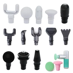 1pc/1set Replacement Heads For Massage Gun Muscle Stimulator Body Relaxation Shaping Exercising Fascia Gun Massager HeadPistool