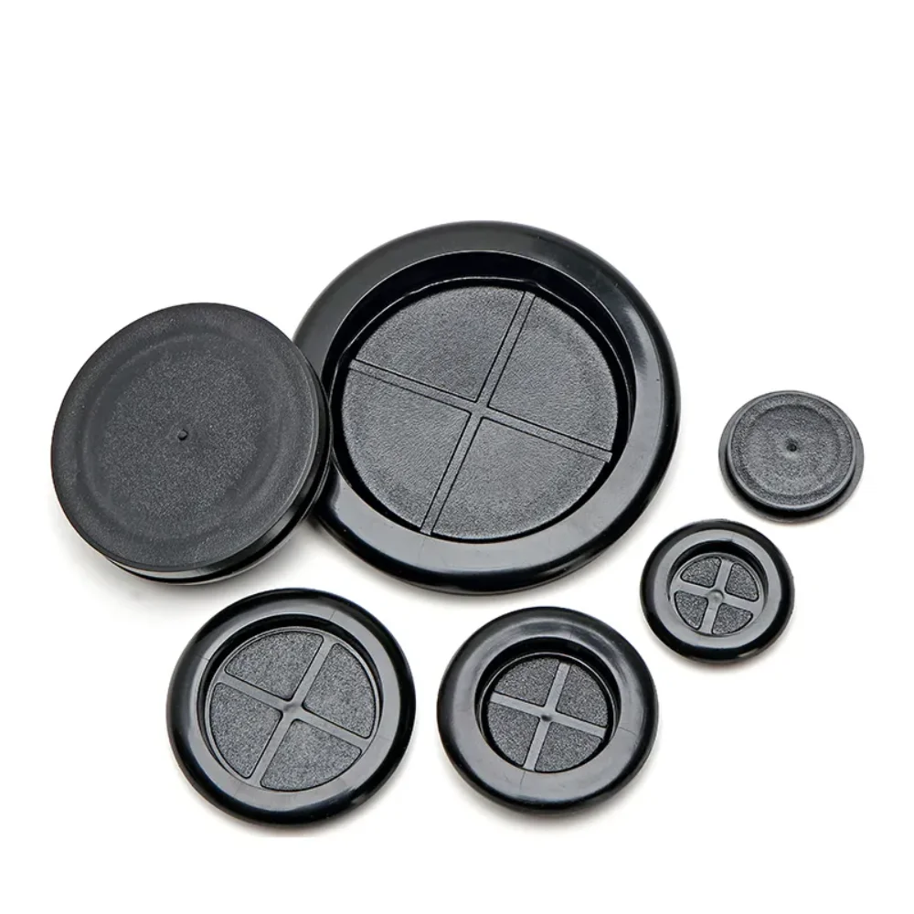 Snap in Seal O-ring Protective Ring Sealing Cap Ordinary Rubber One-sided Protective Threading Gasket Hole Plug Buckle Type