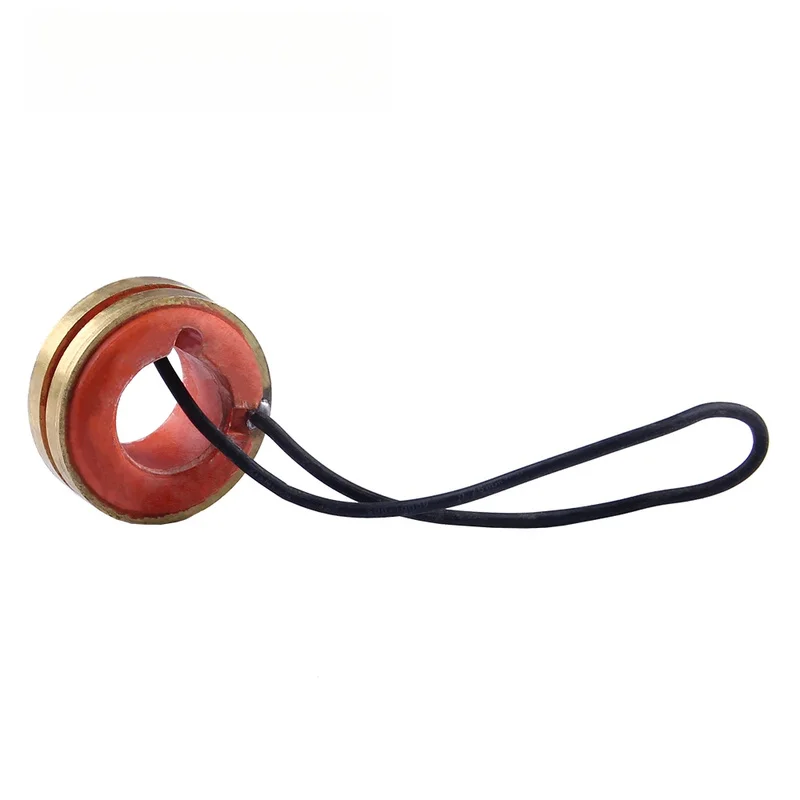 Copper Slip Ring for Alternator, Carbon Brush Conductor Assembly, Diesel Generator , Size 2, 29x58x29mm