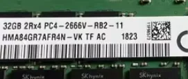 

For HMA84GR7AFR4N-VK 32G DDR4 2RX4 PC4-2666V ECC REG