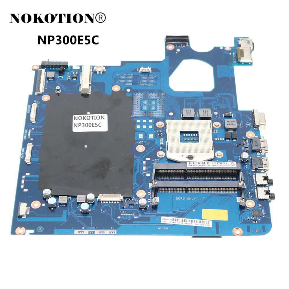 NOKOTION BA92-11487A BA92-11487B SCALA3-15 17CRV For Samsumg NP300E5C NP300E5X Laptop Motherboard SLJ8F HM75 Free CPU