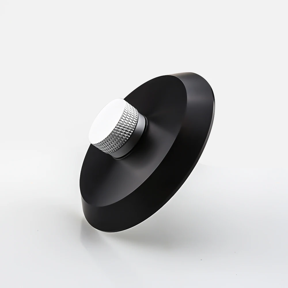 Stabilisateur de disque noir LP, poids d'enregistrement, stabilisateur de disque de poids coloré, pince en vinyle, amortisseur de vibrations POM