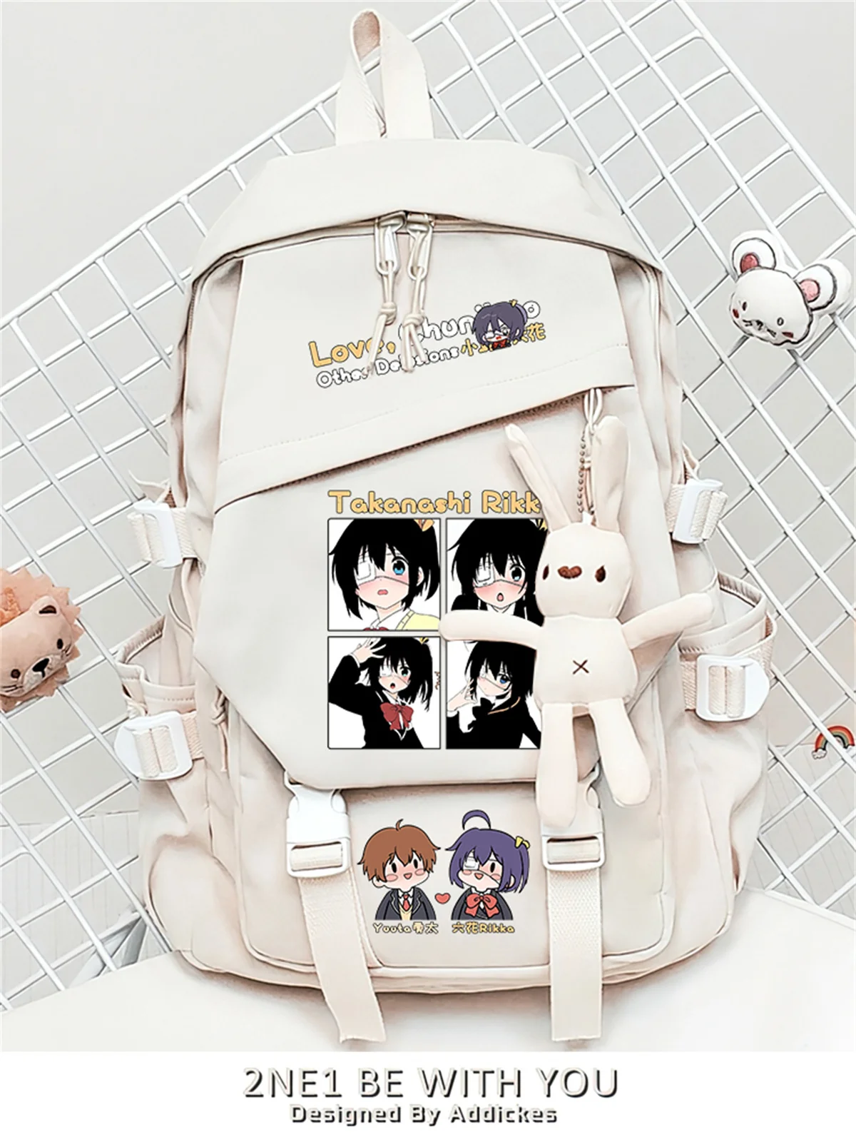 

Японское аниме Love Chunibyo, другие бреда, женская сумка с мультяшным принтом Togashi Yuuta, милый школьник