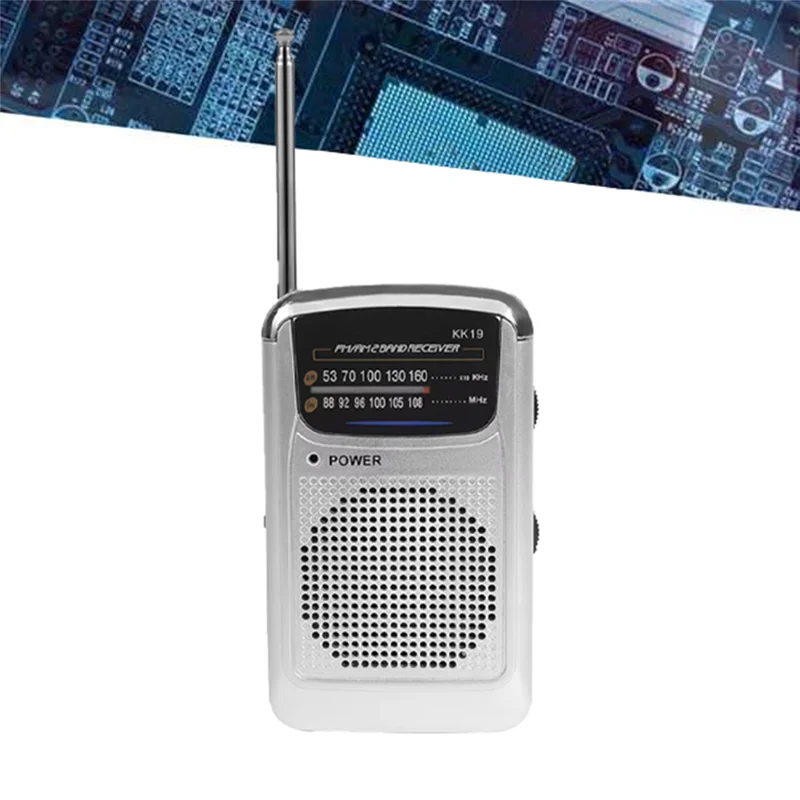 AS95-วิทยุขนาดเล็กแบบพกพาพร้อมลําโพงในตัว SW/AM/FM Bands, เสาอากาศแบบยืดไสลด์สําหรับใช้ฉุกเฉินในร่มและกลางแจ้ง