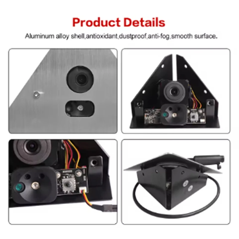 H.265 8MP POE Infrared IR Night Vision Corner Camera Network IP Camera 2.8MM Lens With Microphone Audio P2P Icsee Xmeye