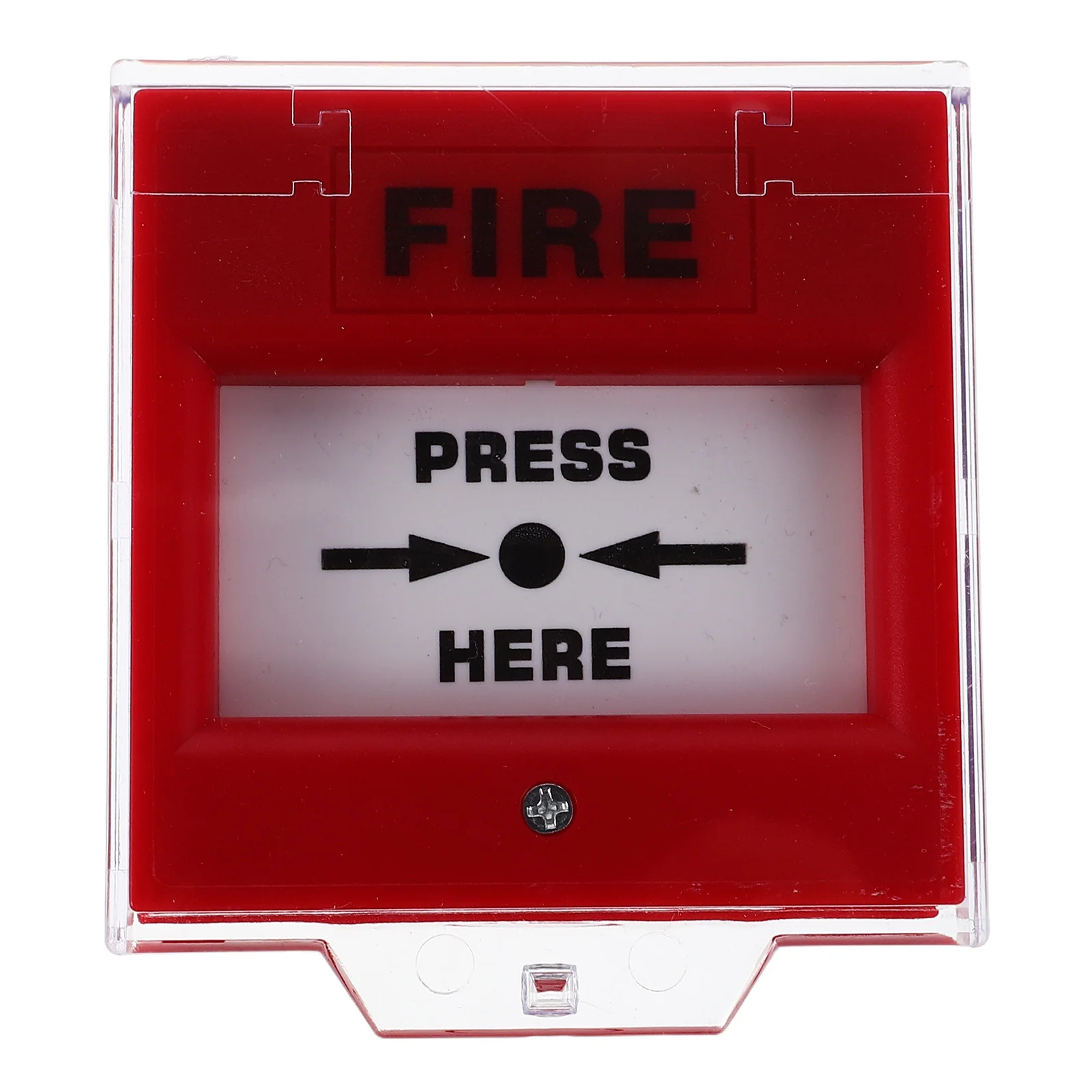 

Emergency Alarm Button Broken Glass Fire Access Control Manual Release For Home Office School Safety Fire Alarm System