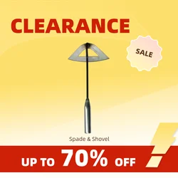 Clearance_1pc, All-steel Hardened Hollow Hoe, Handheld Weeding Rake, Planting Vegetable Farm Garden Agriculture Tool Weeding Acc