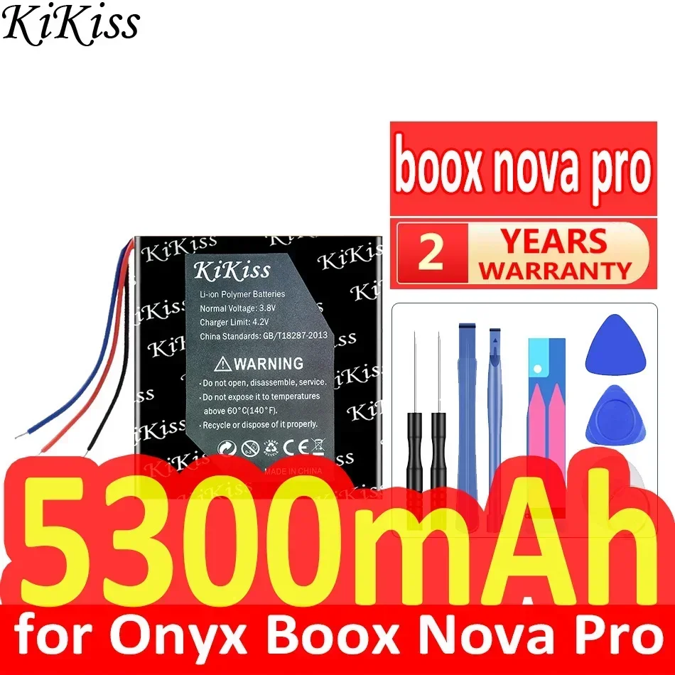 KiKiss Battery 5300mAh for Onyx Boox Nova Pro