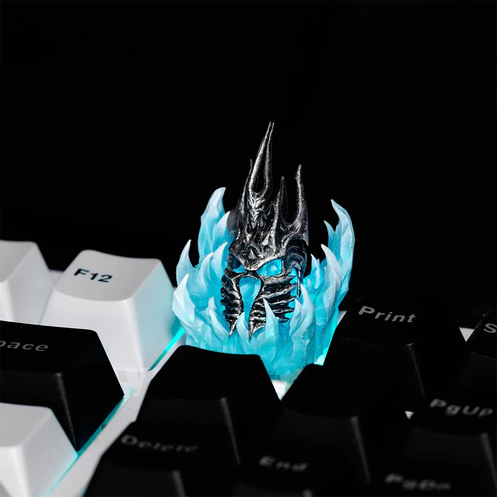 Customized ESC Keycap Mechanical Gaming Keyboard Resin Keycaps For Lich King Helmet Keycaps Personalized Keyboard Key Caps