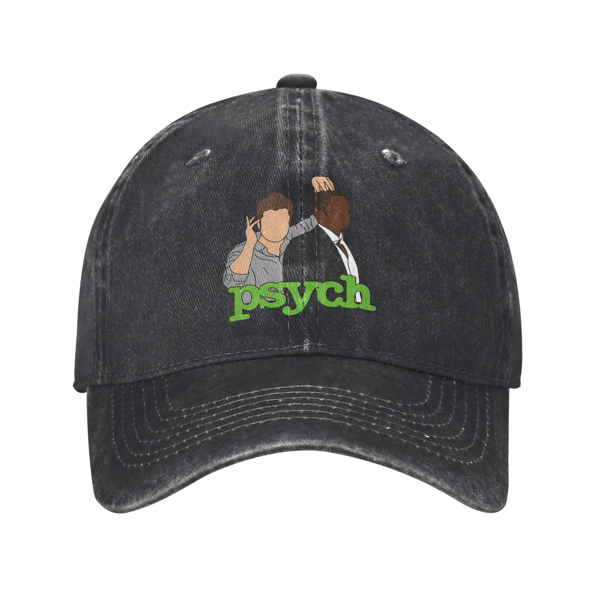Psych-Shawn & Gus Fashion Baseball Cap  Washable Men's Hat  Outdoor Workout Men's Hat