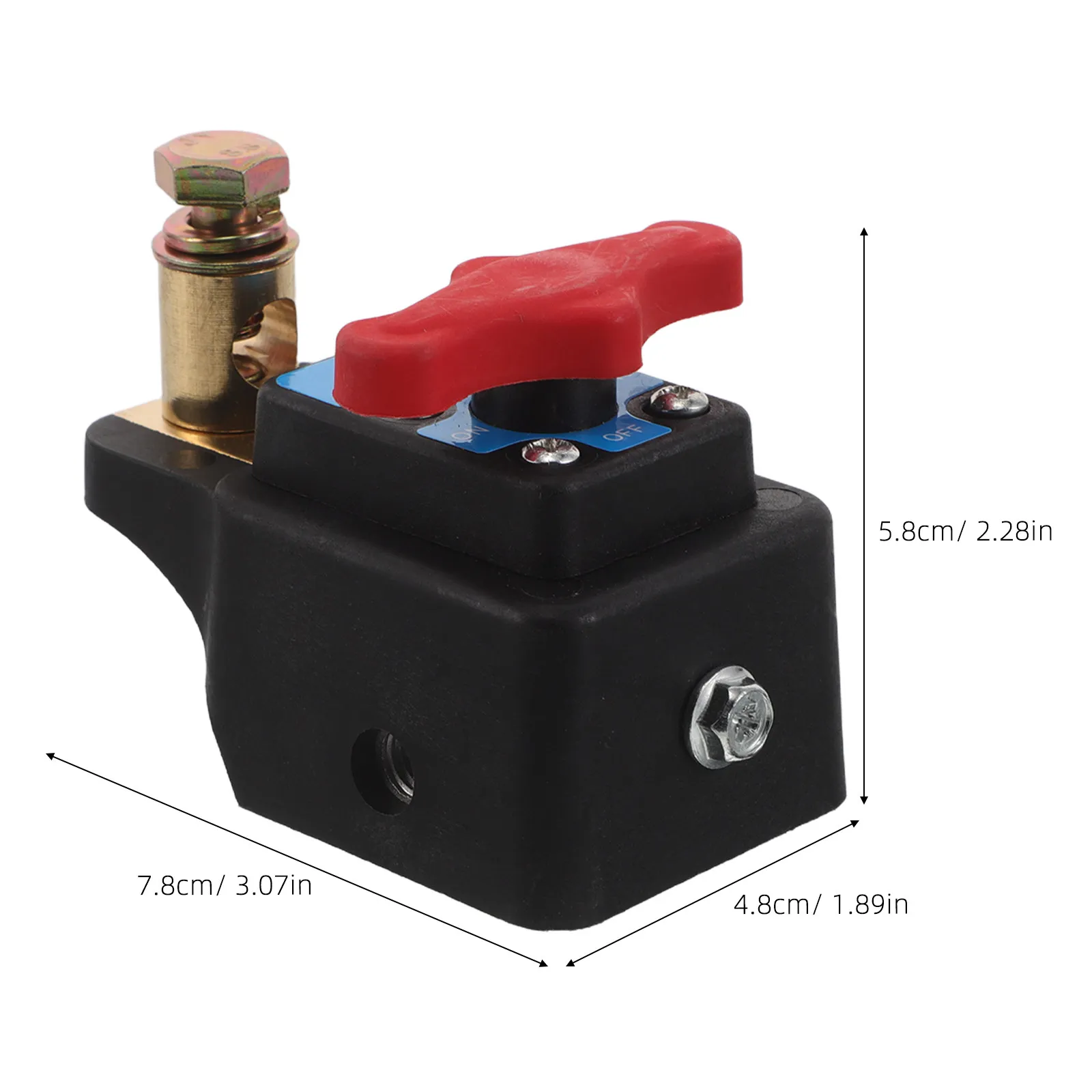 Heavy Duty Truck Battery Disconnect Switch Side Post Cut Off Quick Disconnect Automotive Replacement Isolator Switch for Tractor
