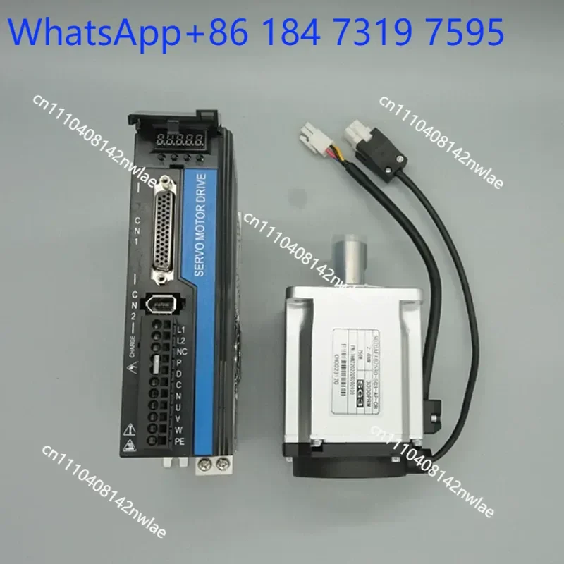 AC Servo Motor Set 17 Position Magnetic Single Turn Absolute Encoder 200W   Horizontal Installation Regular, 5V Check
