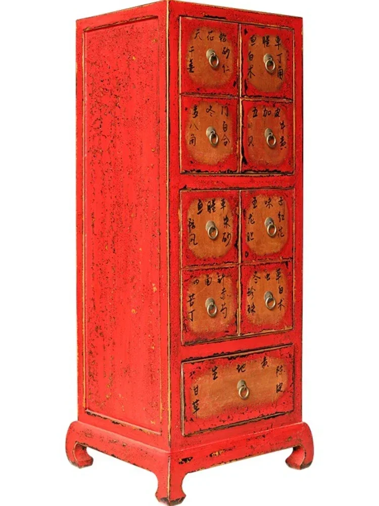 Picture 4: TAO Antique [Furnishings New ] 1 Square 4 Doors Solid Wood Entrance