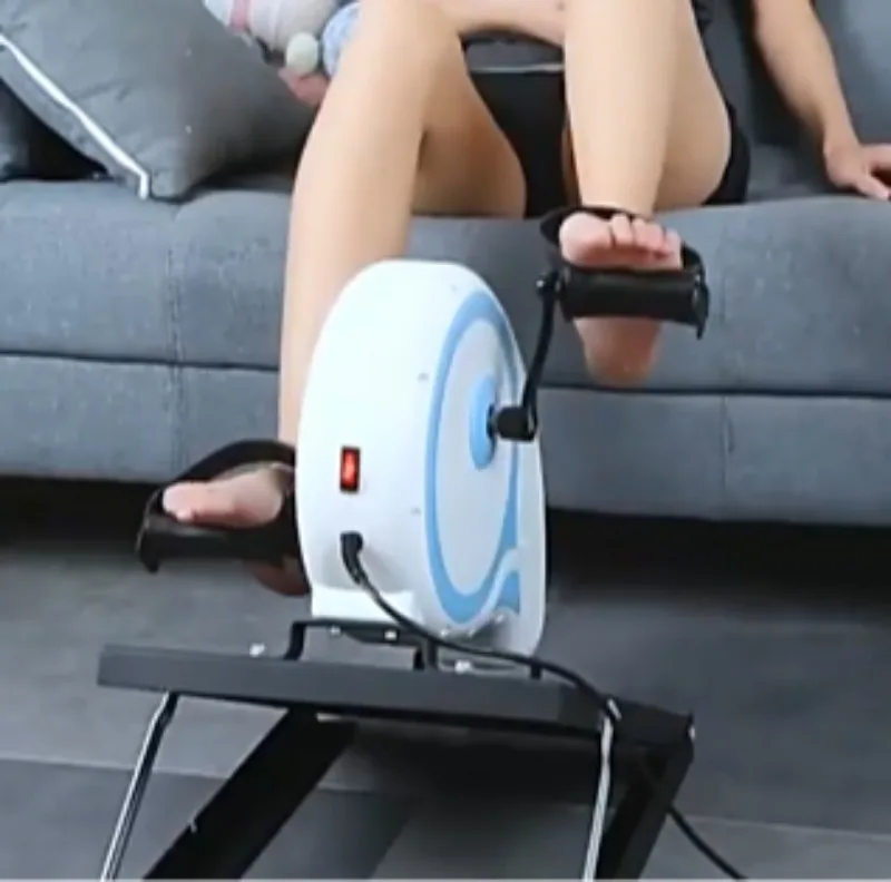 Household Pedal Exerciser Mini Exercise Bike with Electric Assist Function Practical Fitness Equipment for Daily Training