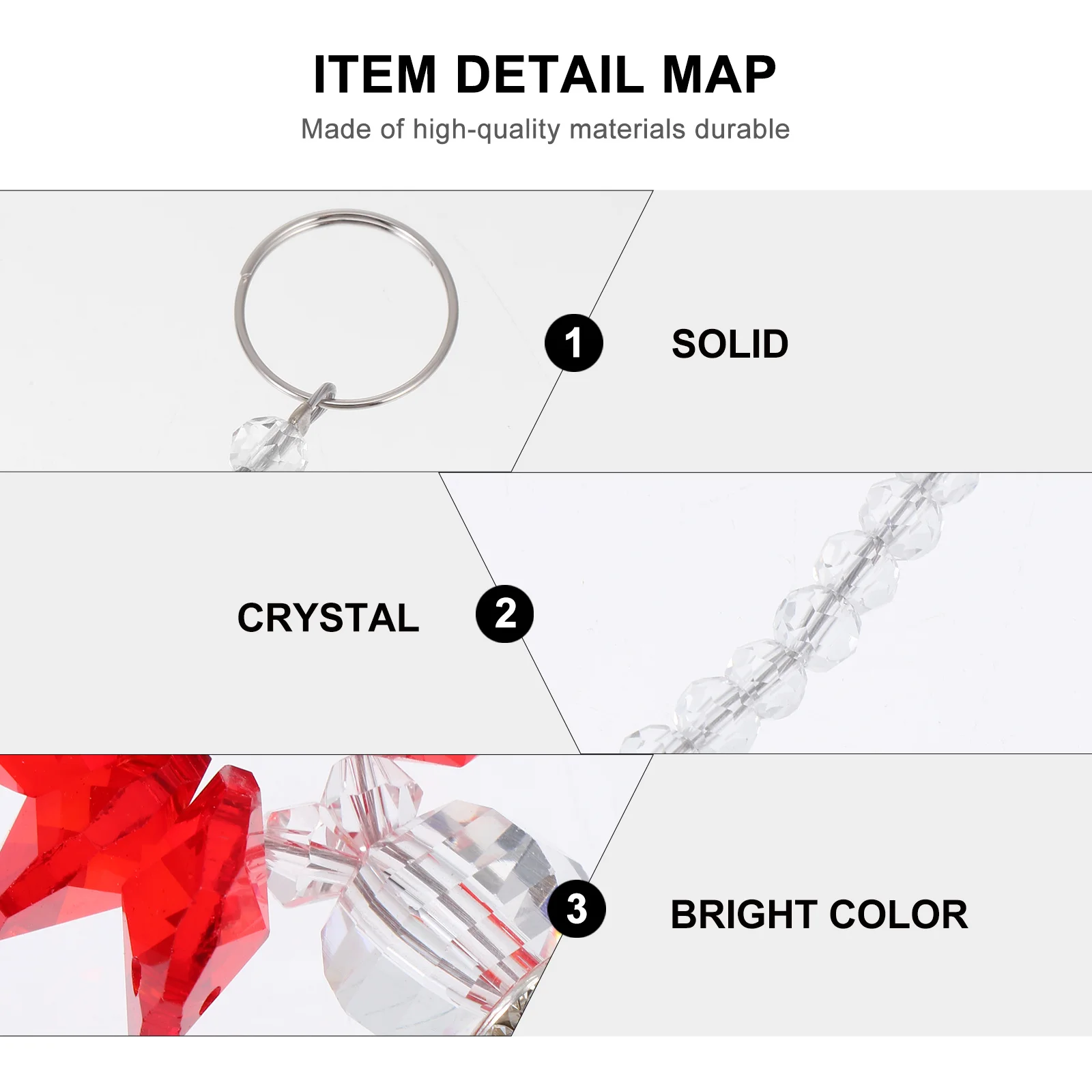 

7Pcs Crystal Pendant Decorative Cross Hanging Adornment Exquisite Angel Shape Home Furnishing Pendant for Indoor Outdoor Use