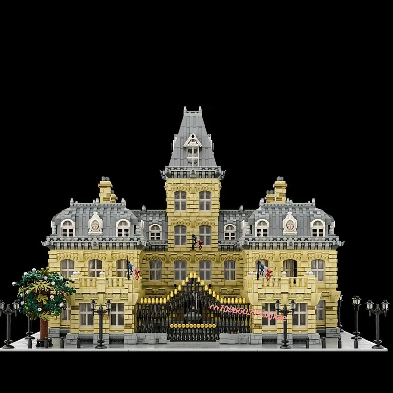 23399PCS Stad Hot Selling Street View Moc Modulair Frans Paleis model DIY creatieve ideeën Kind Speelgoed Montage Puzzel verjaardagscadeau