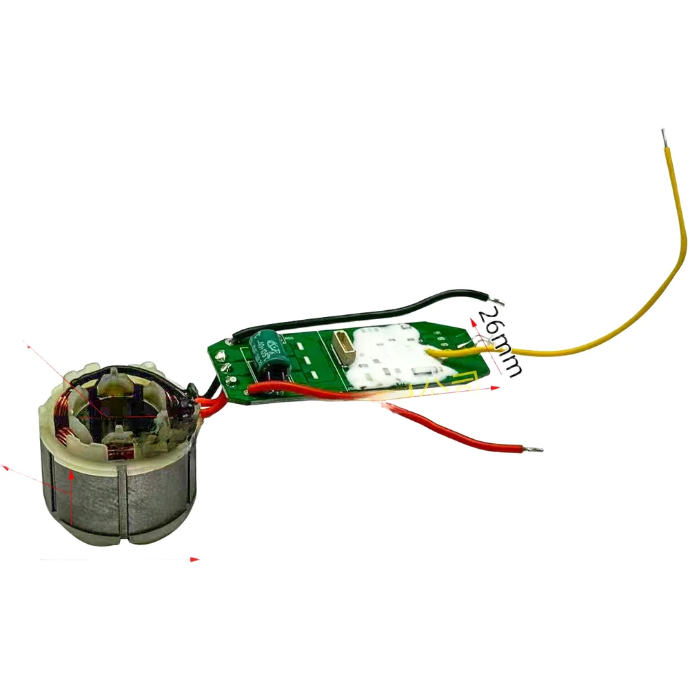 

16.8V 3820 Brushless Motor Stator Coil Assembly For Lithium Drill Stator Lithium Drill Control Board Power Tool Accessories