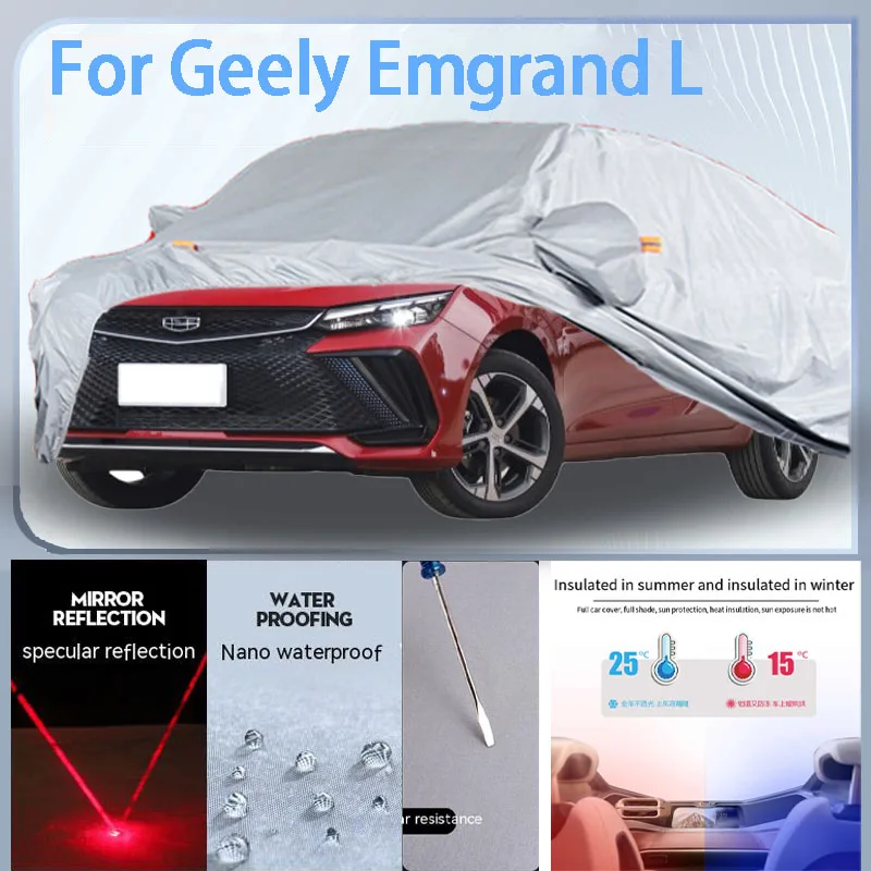 

For Geely Emgrand L Full Car cover with UV protection and Winter Insulation roles,Rainproof,Snowproof Ati-frost properties.