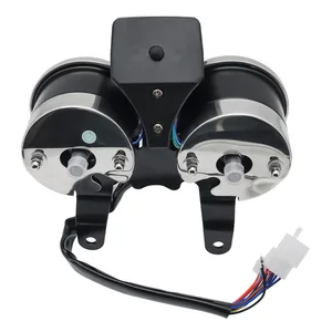 Motocicleta Velocidade Tacômetro para Suzuki GN 125, Montagem Medidor Digital, velocímetro, odômetro, calibre, indicador de engrenagem Instrumento 8 principais vendas velocimetro para moto 125 - №4