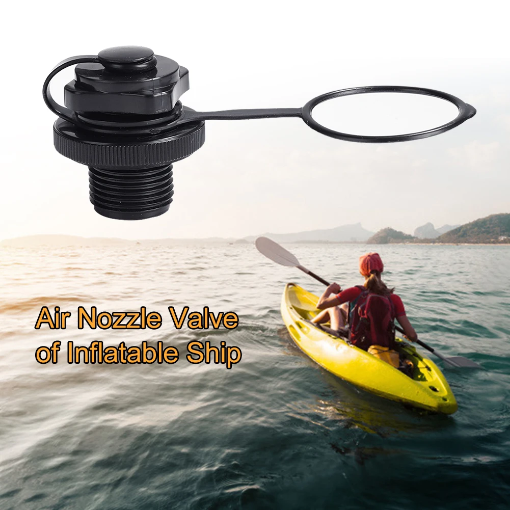 Air Valve Nozzle Cap for Inflatable Boat Kayak Raft Mattress Airbed Pump Adapter