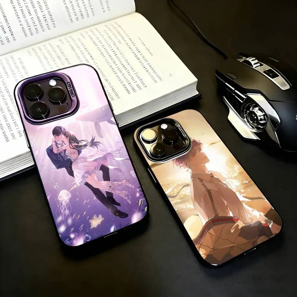 

Sylus Love and Deep S-Space Black Candy silver phone case Phone Case For iPhone17,16,15,14,13,12,11 Plus,Pro Max