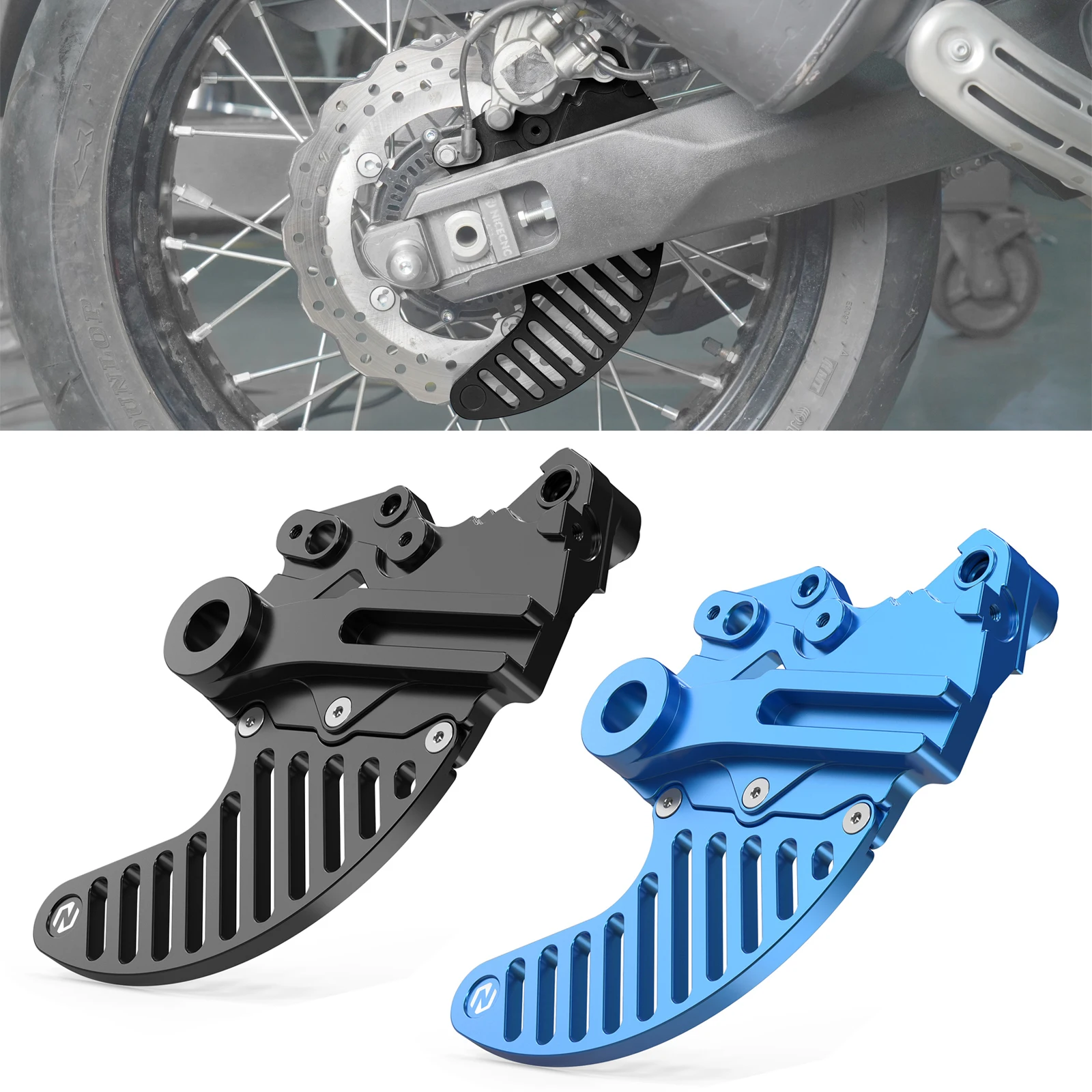 

NICECNC Motorcycle Rear Brake Disc Rotor Guard Cover for Yamaha Tenere 700 Tenere700 XTZ700 T700 2019 2020 2021 2022 2023 2024