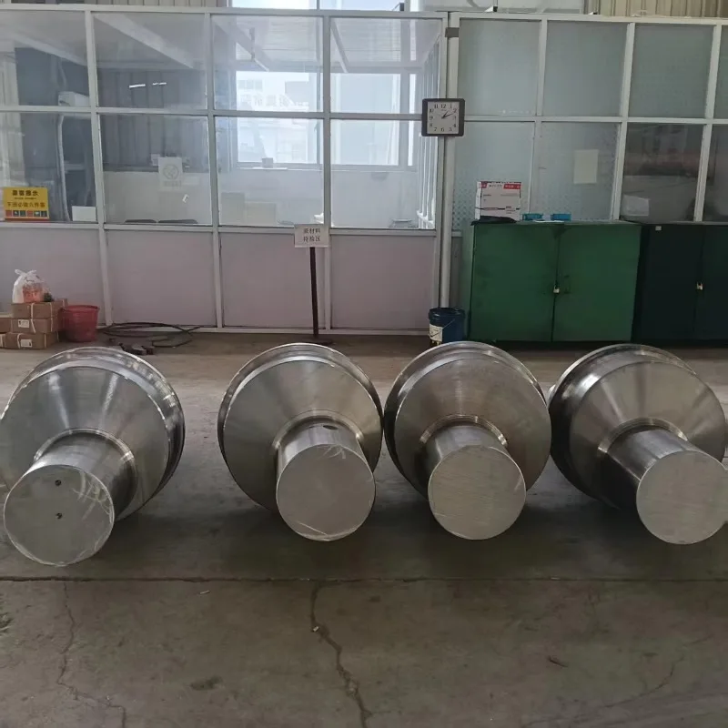 Customized 42CrMo Forged eccentric shaft with  wight 3tons for Steel mill rolling mill