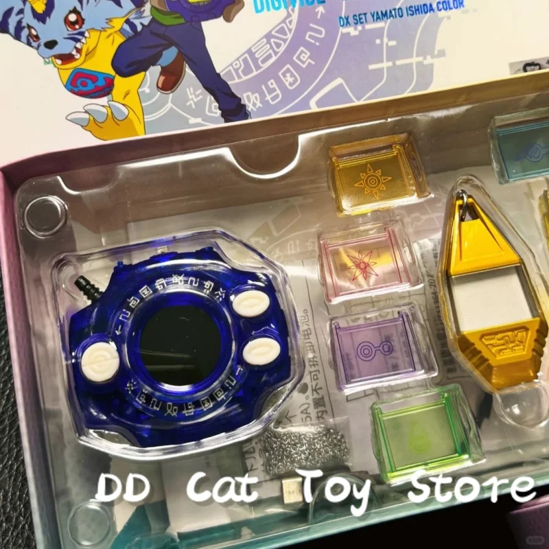 Oryginalny Bandai Digimon Adventure Yagami Taiichi Divine Plan Tyrannosaurus Dx Ishida Yamato 25. rocznica Deluxe Program prezent