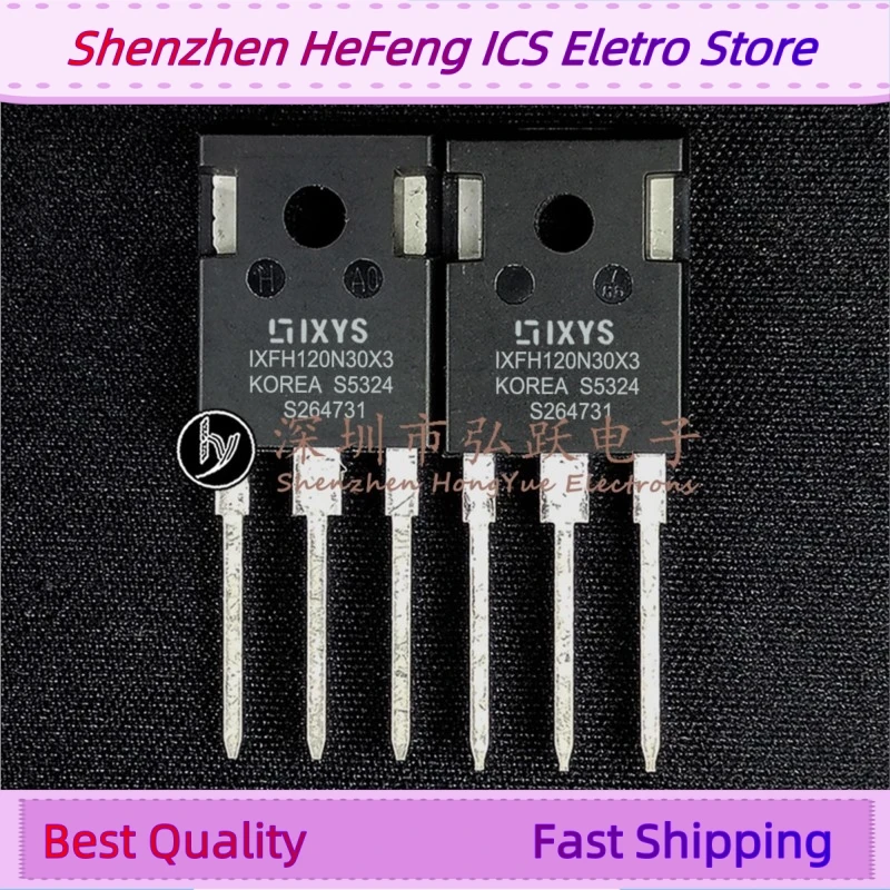 

10PCS -20PCS IXFH120N30X3 TO-247 300V 120A Fast Shipping Quality Guarantee