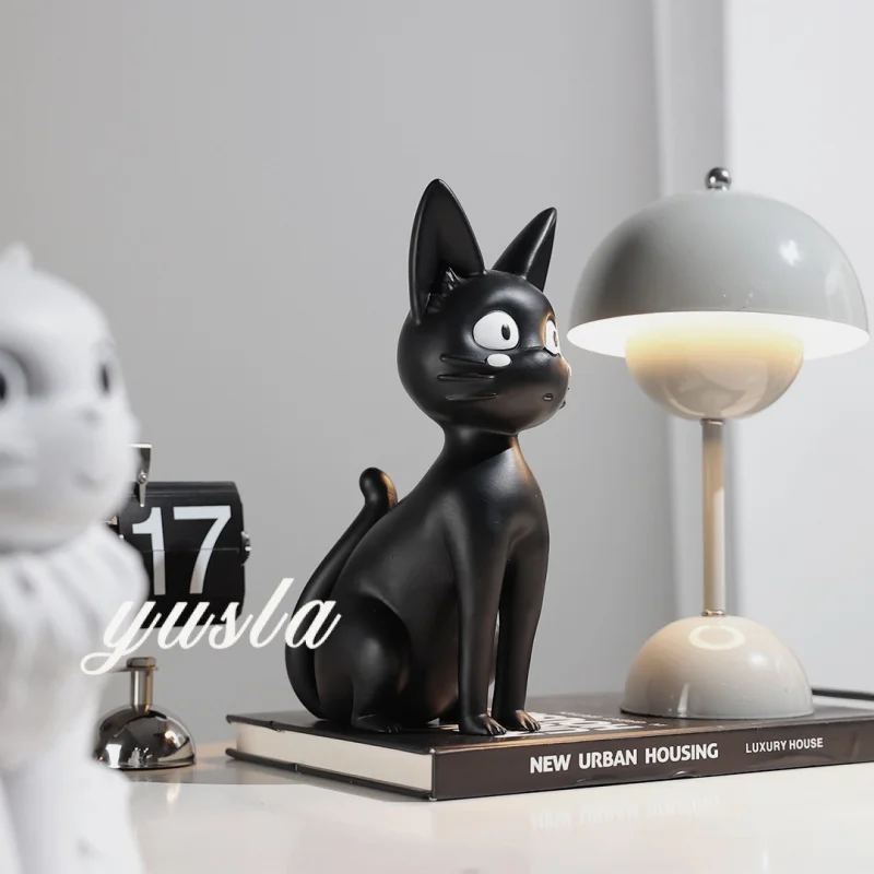 Simple modern cartoon cute cat children's room decoration, model home living room TV cabinet