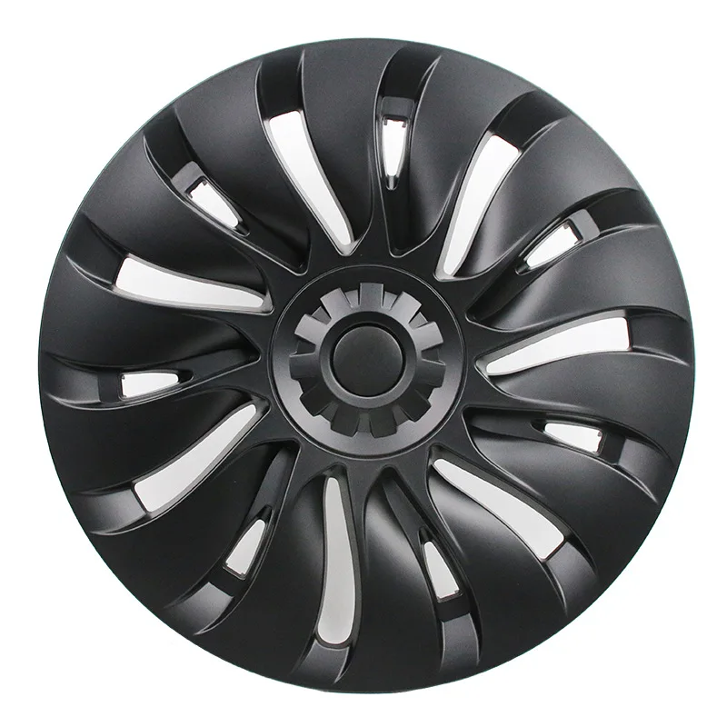 4PCS ล้อหมวก 19 นิ้วหมวกประสิทธิภาพเปลี่ยนรถยนต์ล้อ Hubcap Full RIM สําหรับ Tesla รุ่น Y 2024 อุปกรณ์เสริม