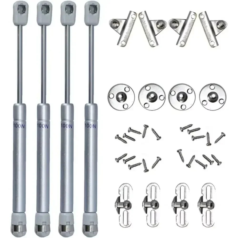 1 stücke 40/60/80/100/120/200N Schrank Tür Lift Unterstützung Gas Strut hydraulische Frühling Scharnier Kupfer Kraft Schrank Scharnier Möbel Werkzeug