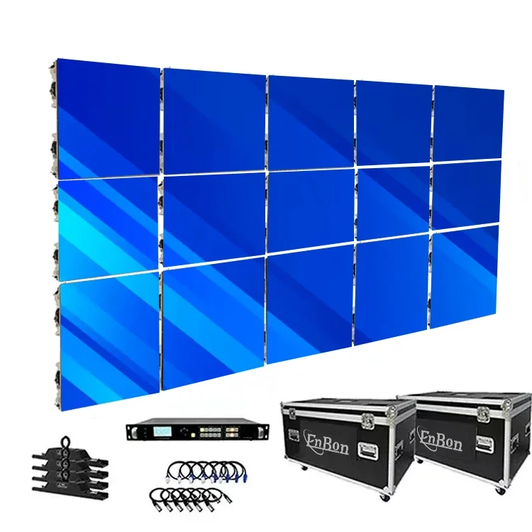 

Turnkey Solution 2.6mm LED Video Wall Panel Full Complete P2.6 LED Display HD Church Public Backdrops Indoor LED Screen 500mm