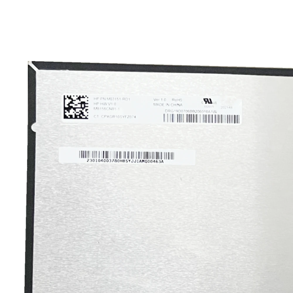 

MB156CN01-1 V1.0 15.6 Inch 1920x1080 30 Pins Laptop LCD Screen Display Panel Matrix