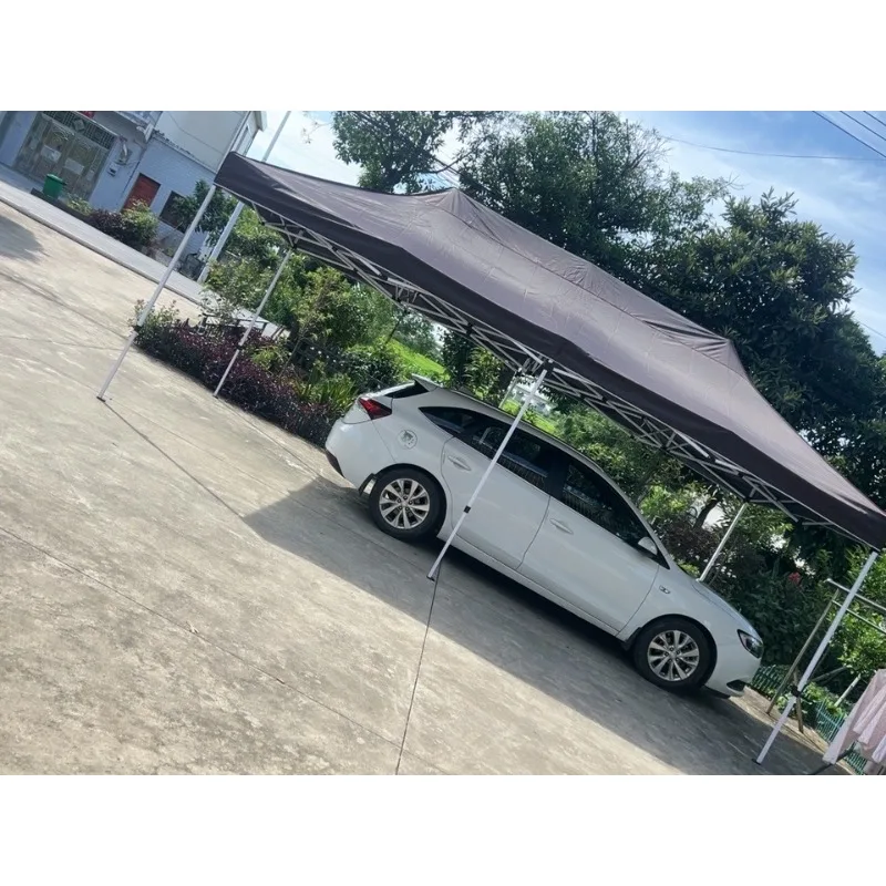 Parking shed Outdoor family car Sunscreen tent Shade carport Simple garage