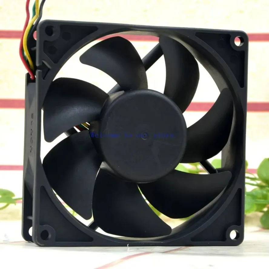 For SUNON/Jianzhun PMD1209PTB1-A 12V 5.6W 9cm/cm 4-pin PWM temperature control fan