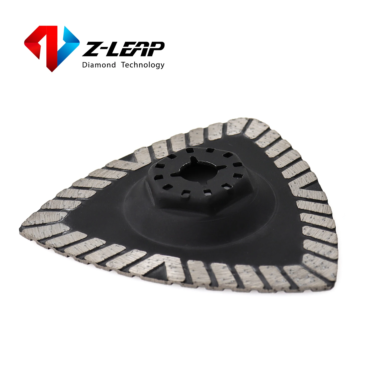 Z-LEAP 1 piece 86mm Diamond Triangle Mini Turbo Cutting Blade For Cutting Stone Granite