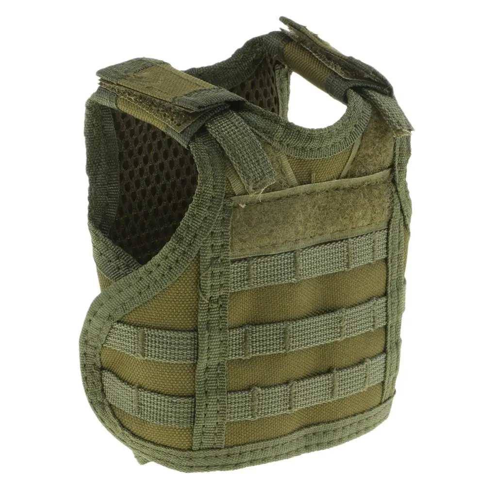 Bottle Insulator Mini Vest Adjustable Molle Beverage Holder for Camping Picnic and Summer Activities
