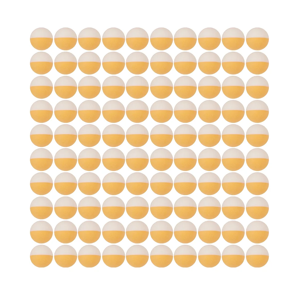 Huieson-プロのトレーニング用の卓球ボール、デュアルカラー、absプラスチック、pingボール、3スター