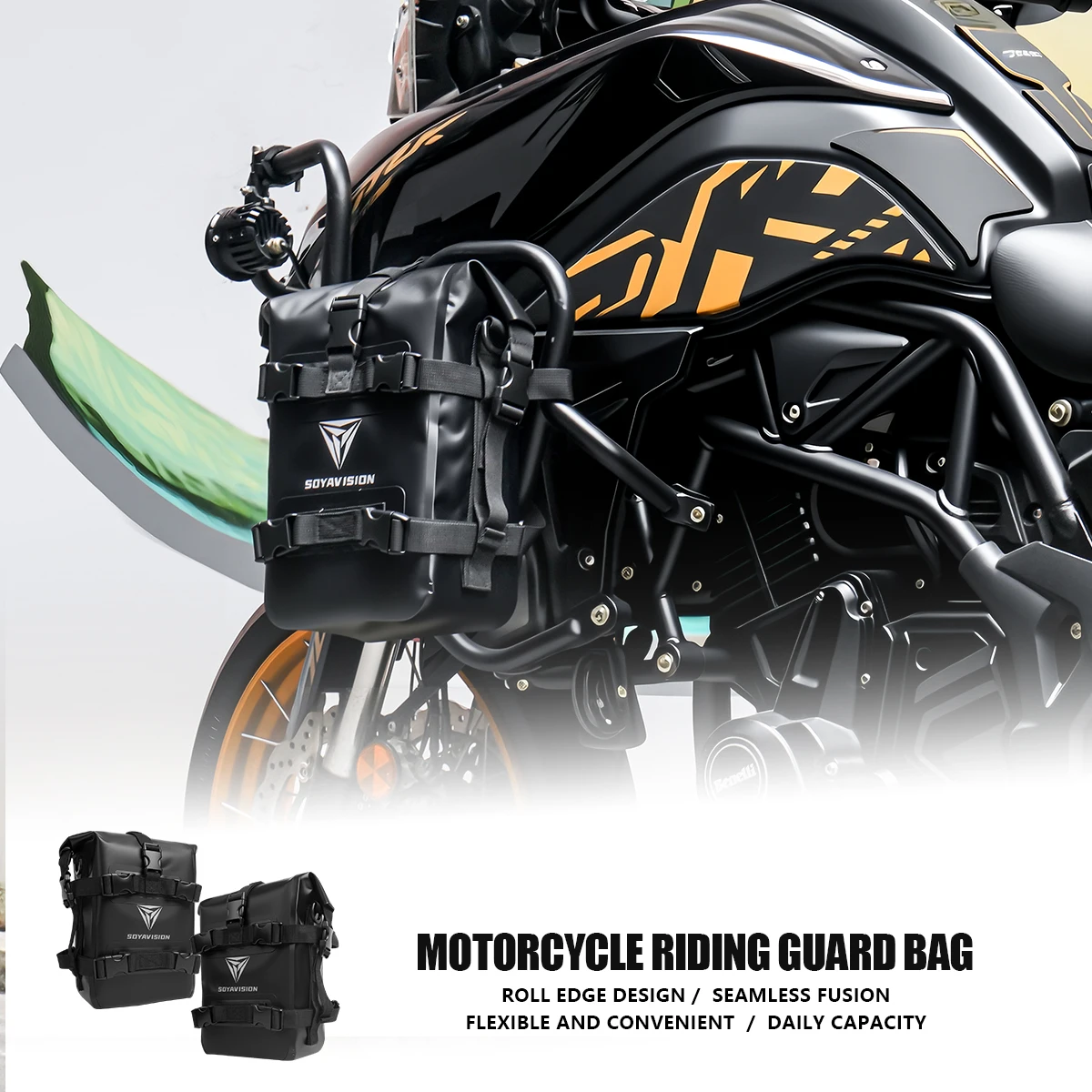 

12L Large Size Bag Repair Tool Placement Bag For BMW R1200GS R1250GS HONDA Suzuki DL650 V-Strom Motorcycle Frame Crash Bars Bag