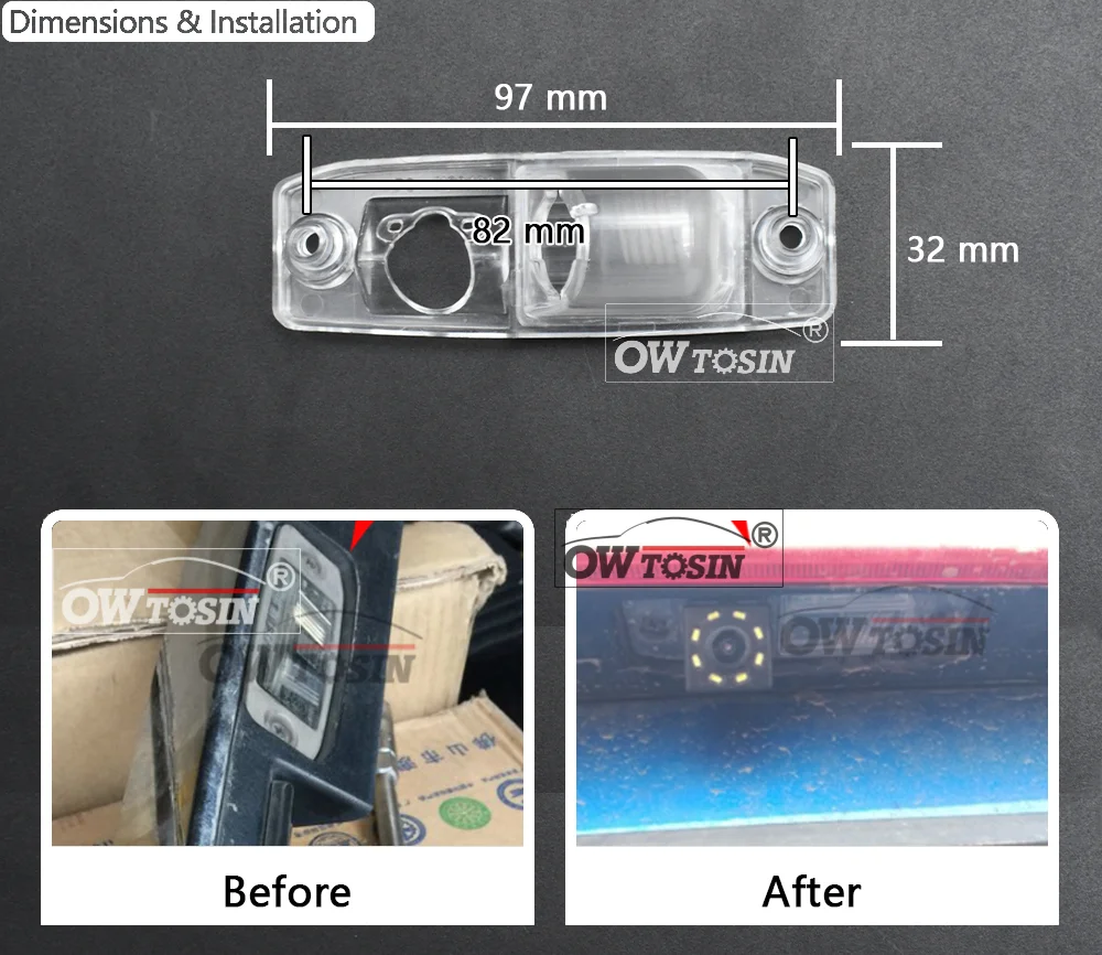 ADAS AI AHD 170° Car Vehicle Rear view Camera For KIA Sorento 2010 2011 2012 2013 2014 2015 Reverse Camera Android Monitor