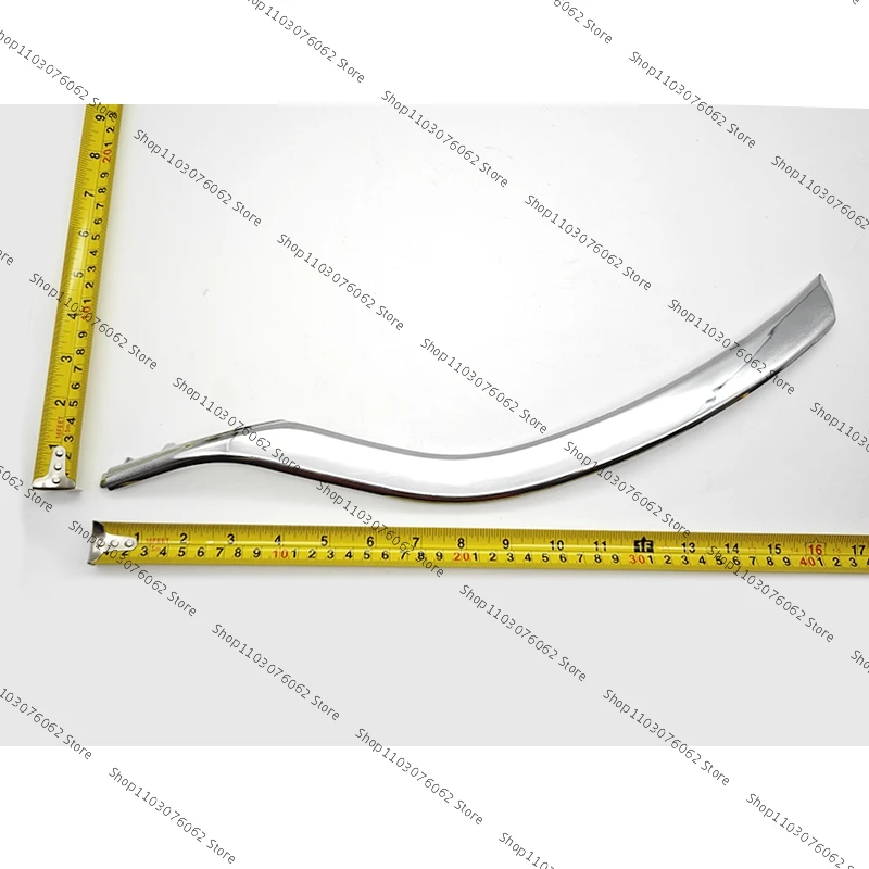 For JAC Refine S3  T5  Car Rear Bumper Fog Light Lamp Strip Chrome Trim Decorative Strip Rear Bar Plating Strip