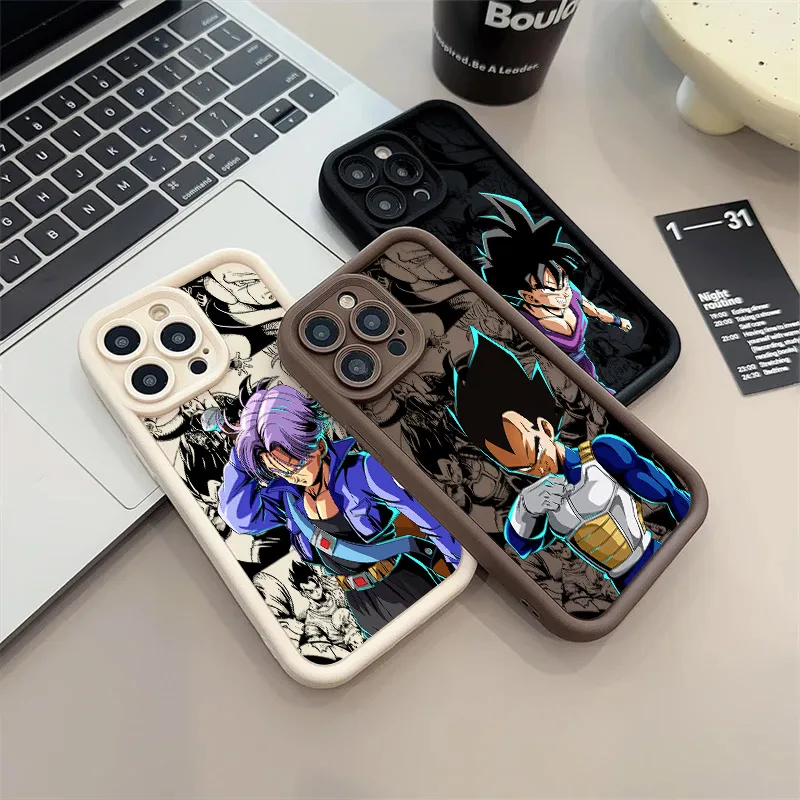 Anime VegetaS Trunks Phone Case for Motorola Moto Edge 70 G86 G56 50 G35 G34 G75 G PLAY G85 60 Neo Fusion Stylus Pro Ultra 4G 5G - view 4