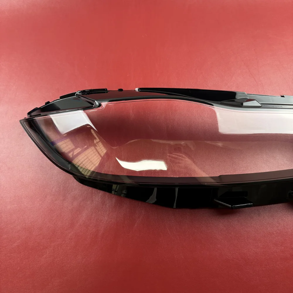 ل جاكوار XF XFL 2016 2017 2018 2019 2020 غطاء المصباح واضح عدسة كشافات قذيفة استبدال عاكس الضوء الأصلي شبكي #3