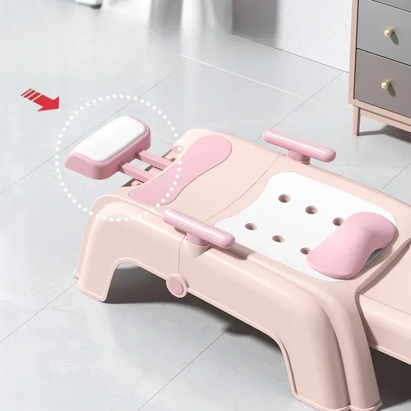 

A Shampoo Chairs Nail Spa Hairdresser Salon Washbasin Professional Hair Bowl Chair Basin Pedicure Foot Salons Washing Bed