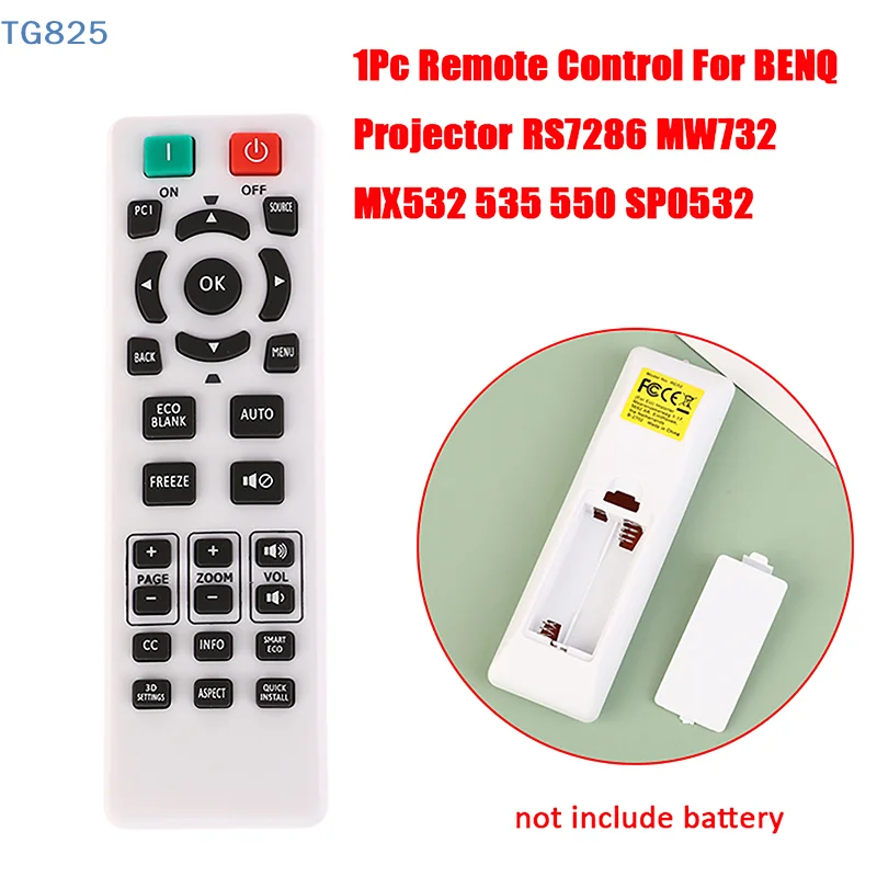 【AN】【SA】1Pc Remote Control For BENQ Projector RS7286 MW732 MX532 535 550 SP0532 Replacement Remote Control Accessories